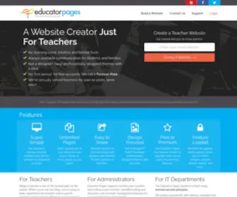 Educatorpages.com(Teacher Websites) Screenshot
