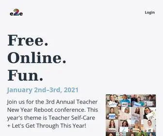 Educators2Educators.com(Teacher New Year Reboot 2021) Screenshot