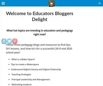 Educatorsbloggersdelight.com(Educational Blog) Screenshot