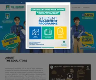 Educators.edu.pk(The Educators) Screenshot