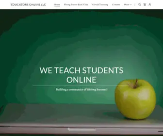 Educatorsonlinellc.com(We Teach Students Online) Screenshot