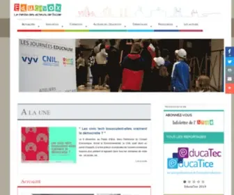 Educavox.fr(Media citoyen) Screenshot