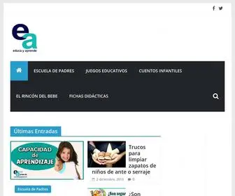 Educayaprende.com(Educa y aprende) Screenshot