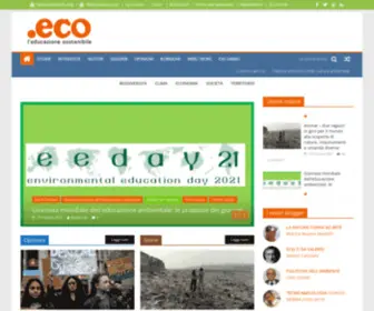 Educazionesostenibile.it(Eco, l'educazione sostenibile) Screenshot