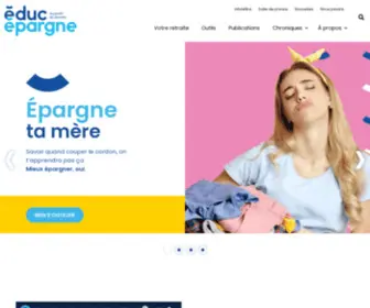 Educepargne.ca(ÉducÉpargne) Screenshot