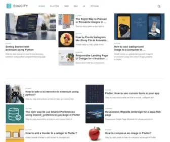 Educity.app(Blog) Screenshot