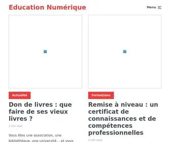 Educnum2014.fr(Education Numérique) Screenshot