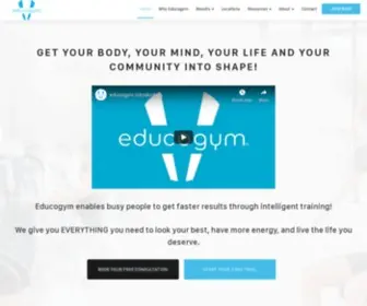 Educogym.com(Mind and Body Training) Screenshot