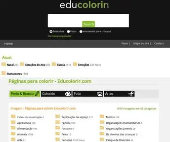 Educolorir.com(Paginas-para-colorir) Screenshot