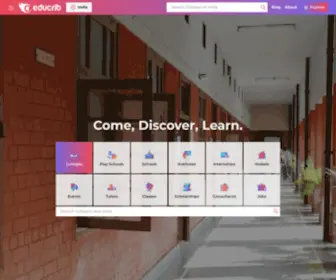 Educrib.com(Colleges in India) Screenshot