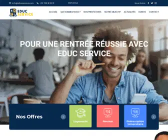 Educservice.com(Assistances et Orientations) Screenshot