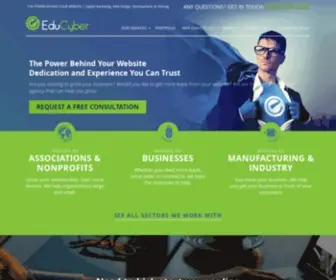 Educyber.com(The Best Digital Marketing Agency To Help You Grow) Screenshot