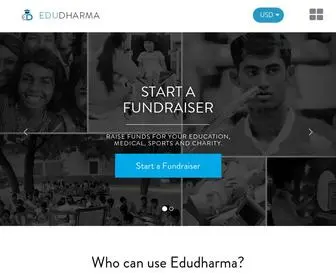 Edudharma.com(Crowdfunding India) Screenshot