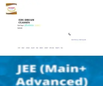 Edudreamclasses.com(@EDUDREAMCLASSES EDU) Screenshot