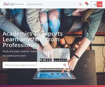 Edudrill.com(Home) Screenshot