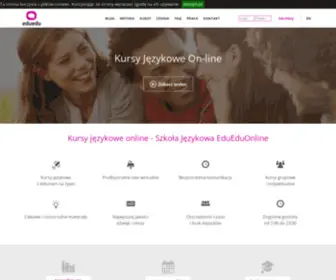 Edueduonline.pl(Konwesracje po angielsku) Screenshot