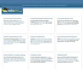 Eduers.com(Online Colleges) Screenshot