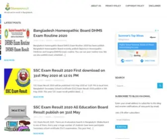 Eduexamresult.com(Exam Result in Bangladesh) Screenshot