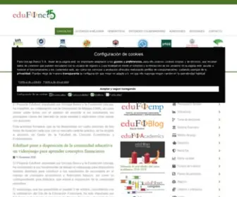 Edufinet.com(Educación financiera) Screenshot