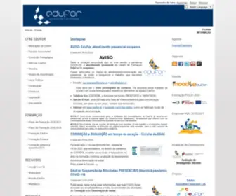 Edufor.pt(Centro de Formação EduFor) Screenshot