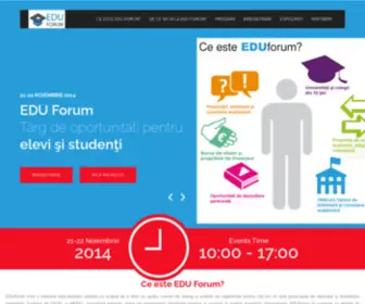 Eduforum.md(EDU Forum) Screenshot