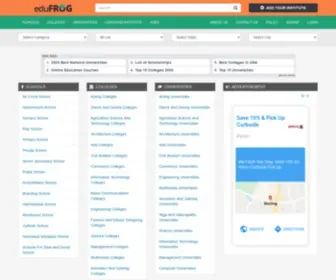 Edufrog.in(Education Directory) Screenshot