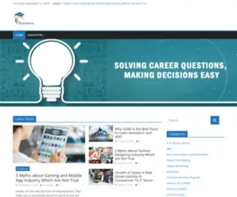 Edugeniusblog.com(Solving career questions) Screenshot