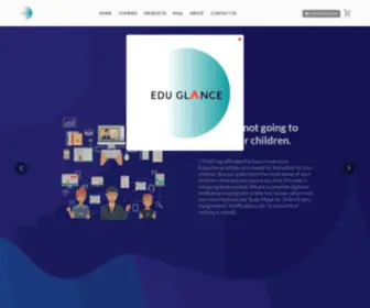 Eduglance.in(Institute Website) Screenshot