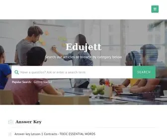 Edujett.com(Education For All) Screenshot