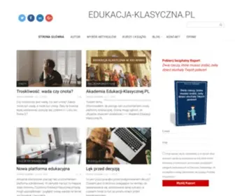 EdukacJa-Klasyczna.pl(Edukacja klasyczna) Screenshot