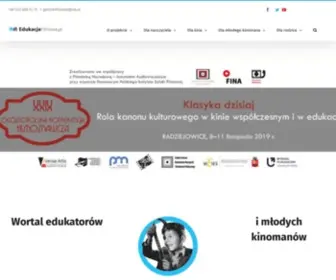 EdukacJafilmowa.pl(Edukacja Filmowa) Screenshot