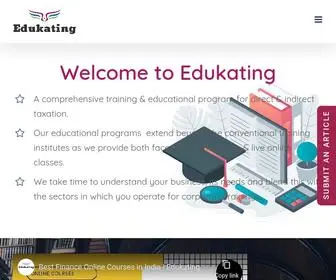 Edukating.com(Finance Online Course) Screenshot