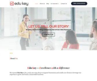 Edukey.com.au(Excellence with a difference) Screenshot