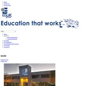 Edukgroup.com(NUC University) Screenshot