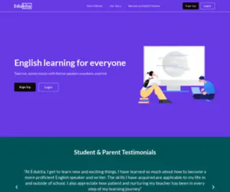 Edukita.com(English learning for everyone) Screenshot