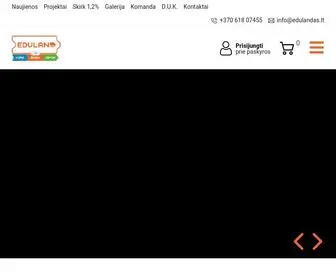 Edulandas.lt(Pradinis) Screenshot