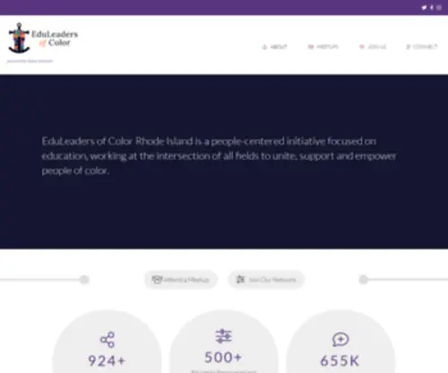 Eduleadersofcolor.org(Eduleadersofcolor) Screenshot