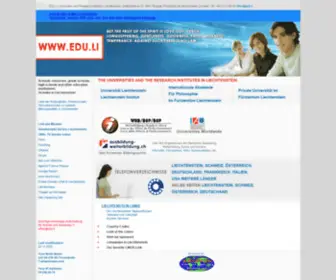 Edu.li(Education and Research Network Liechtenstein) Screenshot