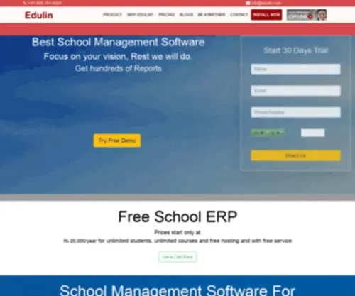 Edulin.com(Edulin) Screenshot
