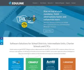 Edulinksolutions.com(Edulink's web) Screenshot