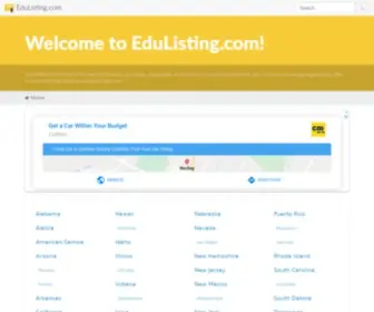 Edulisting.com(Edulisting) Screenshot