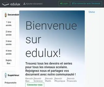 Edulux.tn(Devoir tn) Screenshot