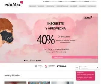 Edumac.com.mx(Centro de Artes Digitales) Screenshot