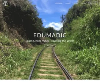 Edumadic.com(A Better Way to Study Abroad) Screenshot