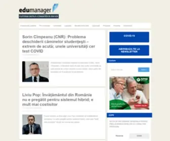 Edumanager.ro(Liderul informatiei in educatie) Screenshot