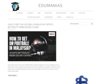 Edumanias.com(Edumanias) Screenshot