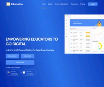 Edumatica.io(Download Online Teaching App For Taking Online Classes) Screenshot