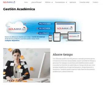 Edumax.ec(Gestión Académica) Screenshot
