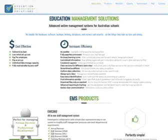 EdumGMT.com.au(Education Management Solutions) Screenshot