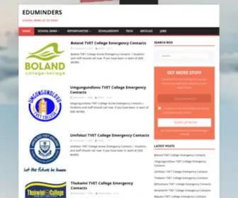 Eduminders.com(Education Minders) Screenshot